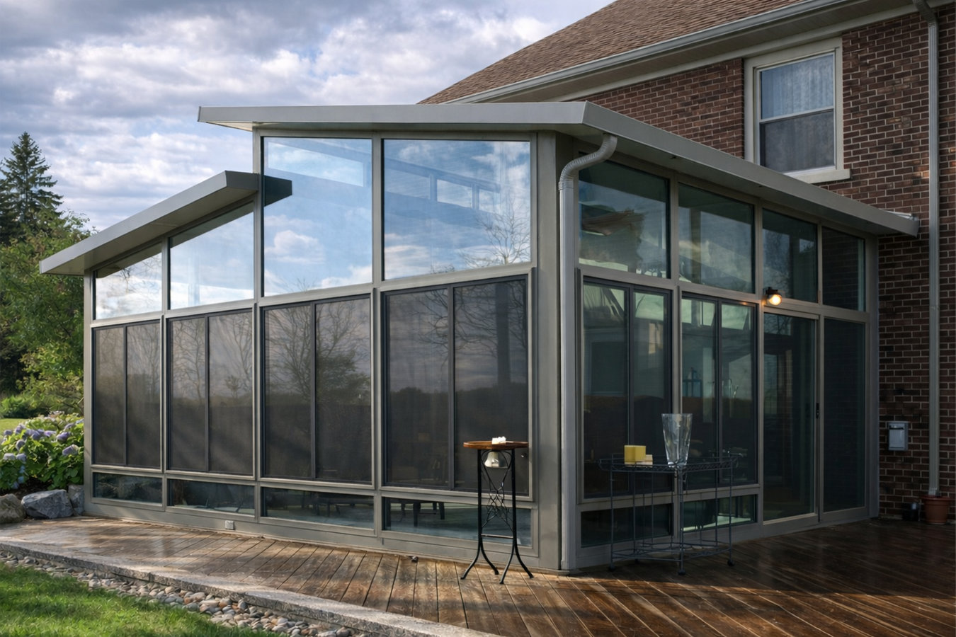 Solarium installation in Tulare, CA